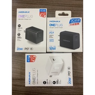MOMAX PD fast charger for iPhone,iPad,Samsung (18W,20W Type C Power Delivery, 100V-240V 50Hz/60Hz)