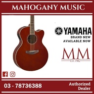 Yamaha CPX600 Root Beer Cutaway Acoustic Electric Guitar