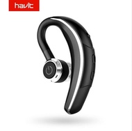 HAVIT I9 Wireless Earphones Bluetooth 4.1 Single Car Headphone 180 Rotation Earbuds with Mic Long St