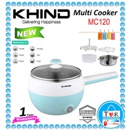 Khind 1.2L Multi Cooker MC120 / MC12S /TRIO TWH-001 Stainless Steel Mini Multi Cooker /TRIO TWH-003 