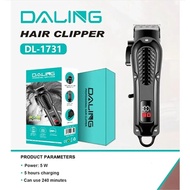 DALING DL-1731Rechargeabl Professional Hair Clipper&Trimmer LED Display Runtime 280 Min Outdor Cutt