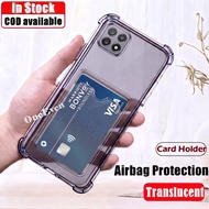 For Samsung Galaxy Wide 5 6.6 inch SM-E426S SM-A226L Soft Silicone Card Slot Wallet Jelly Case Slim 