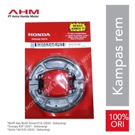 REAR BRAKE PADS DRUM + SPRING 06430-K44-V80 BEAT ESP K1A BEAT FI K25 CARBONBEAT GENIO PCX SCOOPY K16