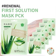 BỘ 10 MIẾNG ĐẮP MẶT NẠ LÔ HỘI / NHA ĐAM CAO CẤP HÀN QUỐC CẤP ẨM TRẮNG MỊN DA - DABO ALOE MASK PACK