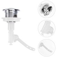 Toilet Single Double Button Accessories Push Toilet Tank Button Push Button Toilet Round Push Switch