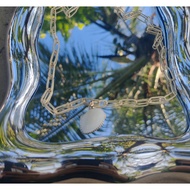 ELOISE giant heart clam pendent gold necklace