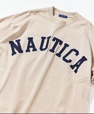 NAUTICA JP Pigment Dyed Arch Logo Tee 日本直送 日本代購