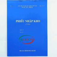 Warehouse receipt 2 copies of A4 100 sheets with tear groove