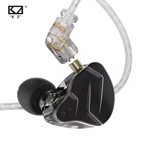 KZ ZSN Pro X 1BA+1DD Hybrid Driver In Ear Earphone HIFI Bass Earbuds Metal Monitor Earphone Sport He