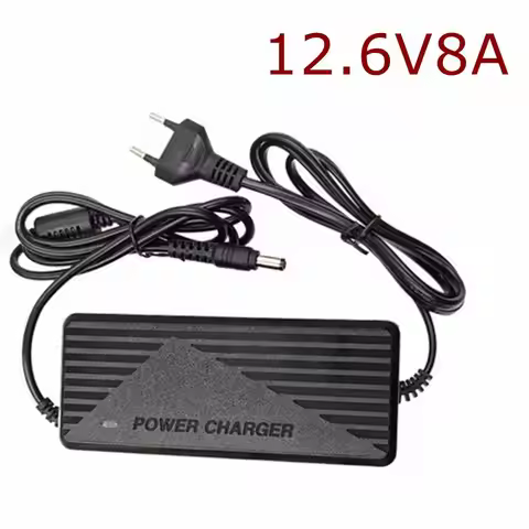12.6V 14.6V Battery charger adapter DC 5.5 * 2.1mm Lithium charger Power Adapter EU/US Plug 5A 10A p