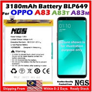 ORl NGS Brand 3180mAh Battery BLP649 Compatible For OPPO A83 CPH1729 OPPO A83T OPPO A83M With Openin