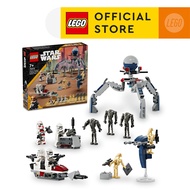LEGO Star Wars 75372 Clone Trooper & Battle Droid Battle Pack Building Set (215 Pieces)
