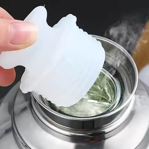 Silicone Stopper Bottle Cork Plug For Vacuum Flask Kettle Replace Accessories For Vacuum Flask Kettl