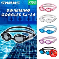 SWANS Swimming Goggles SJ-24N CLA Clear for Kids 6-12 Years