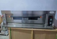 Large single deck 3 trays gas bakery oven