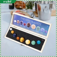 [rrzlhf] 9 Pieces with Nine Planets in The Set, Planets for Office, Home And Desk