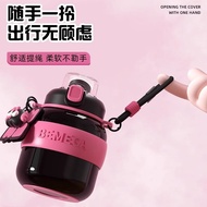 BEMEGA Large Capacity Straw Water Bottle for Children2025New Women's Water Bottle for Students, Insu