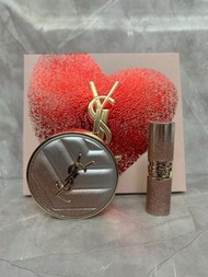 YSL 粉星辰氣墊唇膏兩件套裝 (粉星辰氣墊B10➕粉星辰圓管#44B)