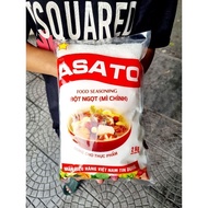 Box of 6 packs of Asato Aji Food MSG 2kg Total 12kg. Box of 6 packs of 2kg Asato MSG at restaurant p