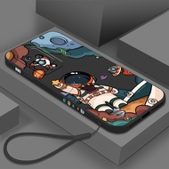Hey Astronaut Liquid Silicone Phone Case for Xiaomi Black Shark 5 Pro / Shark 4S Pro / Shark 4 Pro / Shark 3 3s / Shark 3 Pro