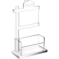 Chunful Real Estate Agent Supplies Pemegang Kad Perniagaan Akrilik Jernih Hadiah Ejen Hartanah Papar