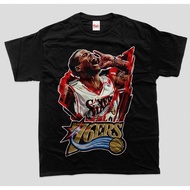 NBA - Allen Iverson 2 - Shirt - Shirt - Basketball Shirt - Cotton Combed 24s distro clothes
