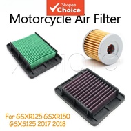 Suzuki Gsxr125 Gsxr150 2017-2018 Air Intake Filter Engine Cleaner Oil Fuel Kit