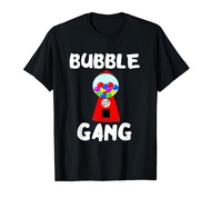 Bubble Gang Gumball Machine Squad Candy Team Chewing Crew T-Shirt