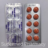 Dyna Vitbion Forte Tablet (Vitamin B1 100mg, Vitamin B6 200mg, B12 200mcg) 10's