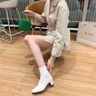 Square heel boots G-98