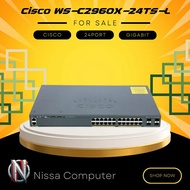 Switch cisco catalyst WS-C2960-48TC-L WS-C2960X-48TS-L second hand ex office