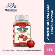 JH NUTRITION Apple Cider Vinegar Gummies 45's - reduce weight / digestion / strengthens the heart