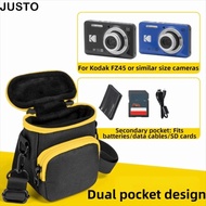 JUSTO Camera , Anti-shock Waterproof Storage Bag, Portable Shockproof Water-Resistant with Shoulder 