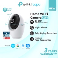 TP-Link Tapo 4K 8MP Ultra HD AI Face Detection 360° Pan Tilt Night Vision Smart CCTV WiFi Camera Tap