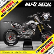 DECAL CRF GREY, CRF GREY, DECAL CRF 150 L, DECAL CRF 150L, DECAL CRF 150, STICKER CRF, STICKER CRF 1