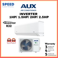 [SABAH ONLY] AUX INVERTER AIRCOND R32 1HP/ 1.5HP/ 2HP/ 2.5HP AUX AIRCOND JIMAT KARAN 省电冷气