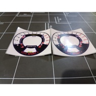 Lcd Speedometer Sticker CS1 Number (Get 2pcs) Sticker Only Sticker