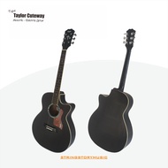 Gitar Akustik Elektrik Taylor Cutaway – Pilihan Warna Natural & Hitam
