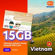 Hello1010 Vietnam Unicom Travel Prepaid SIM Card