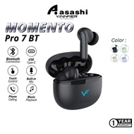 Vinnfier Momento Pro 7 BT True Wireless Earbuds | Quad-Mic ENC | ANC | 20 H Playtime | Bluetooth V6.