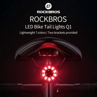 Rockbros 7 color LED ultra-light tailer light Q1