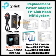 Replacement Adapter for TP LINK DECO Mesh wifi System TP-Link router X90 X95 AX6600 AX7800 BE65 BE55