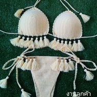 บิกินี่ถัก บราถัก bikini crochet