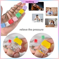 Star LED Illuminated Keyboards Clicks Keychain Keycap Tester For Adults Keyboards Clicks LED Light K