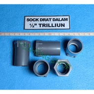 1/ 2" TRILLION INNER THREAD SOCK