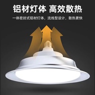 E27 Screw 300Wled Industrial Mineral Bulb Three-Proof LED Factory Warehouse Light 50W Pure Aluminum 