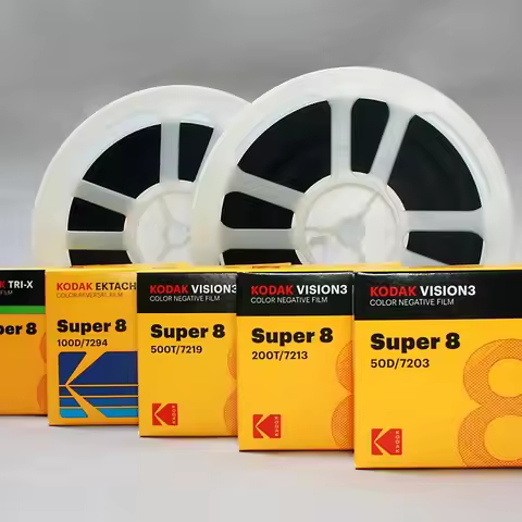 2026 in Stock Kodak 50D 100D 250D 200T 500T Film Date Fresh 16mm Film 8mm Film Original Kodak Super 