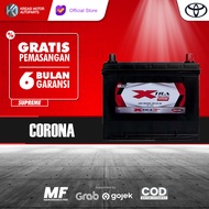 AKI MOBIL TOYOTA CORONA XTRA SUPREME NS60 55B24R - AKI KERING MOBIL
