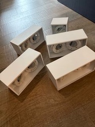 盒仔燈White Double Spotlight Fixtures