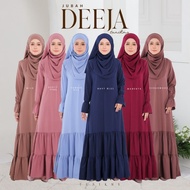 [TUNIK.MY] Jubah Deeja- Baju Jubah Wanita/Perempuan- Fashion Jubah Muslimah- Set Jubah Sedondon Shaw